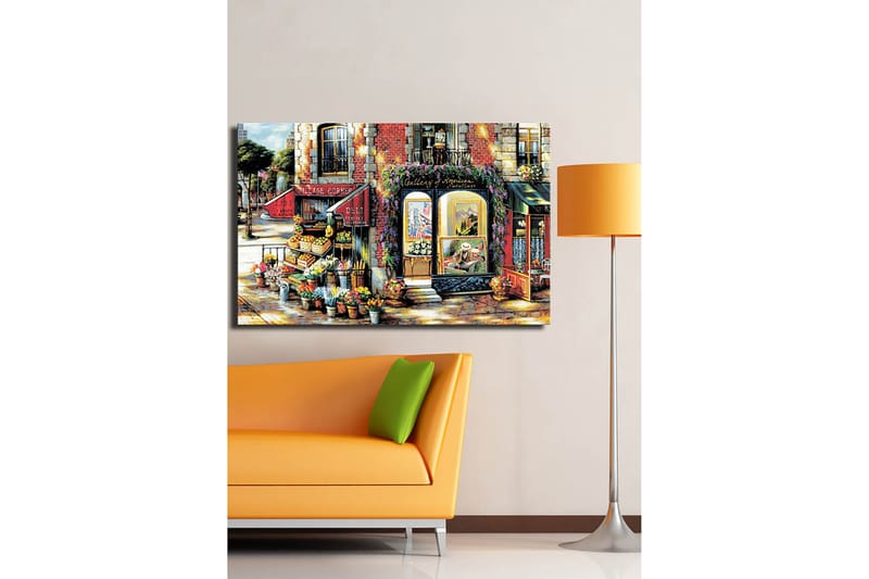 Koristeellinen Canvastaulu 45x70 cm - Monivärinen - Sisustustuotteet - Taulu & taide - Canvas-taulu