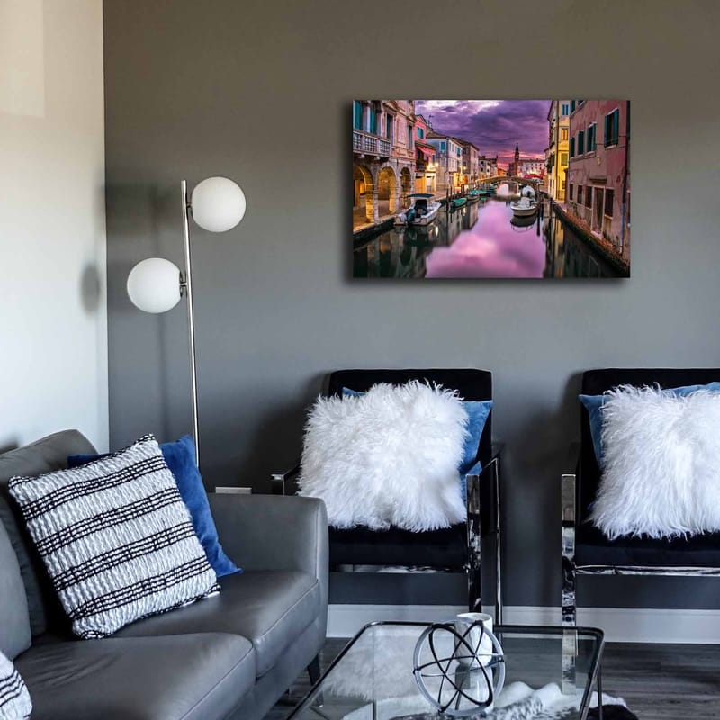 Koristeellinen Canvastaulu 45x70 cm - Monivärinen - Sisustustuotteet - Taulu & taide - Canvas-taulu