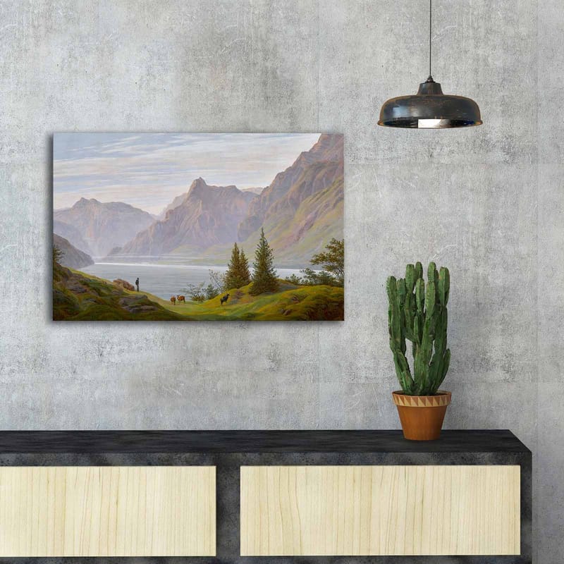 Koristeellinen Canvastaulu 45x70 cm - Monivärinen - Sisustustuotteet - Taulu & taide - Canvas-taulu