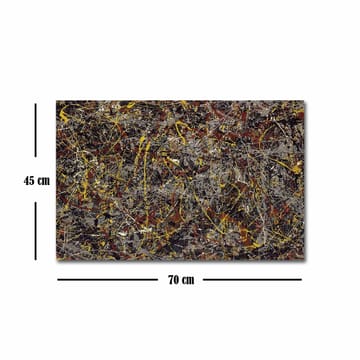 Koristeellinen Canvastaulu 45x70 cm - Monivärinen - Sisustustuotteet - Taulu & taide - Canvas-taulu