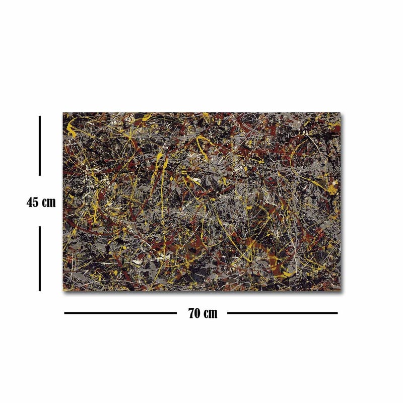 Koristeellinen Canvastaulu 45x70 cm - Monivärinen - Sisustustuotteet - Taulu & taide - Canvas-taulu