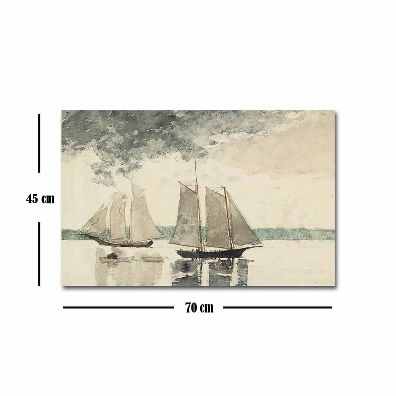 Koristeellinen Canvastaulu 45x70 cm - Monivärinen - Sisustustuotteet - Taulu & taide - Canvas-taulu