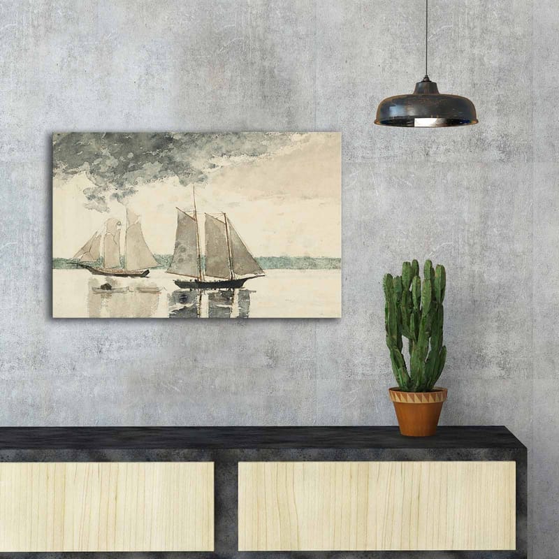 Koristeellinen Canvastaulu 45x70 cm - Monivärinen - Sisustustuotteet - Taulu & taide - Canvas-taulu