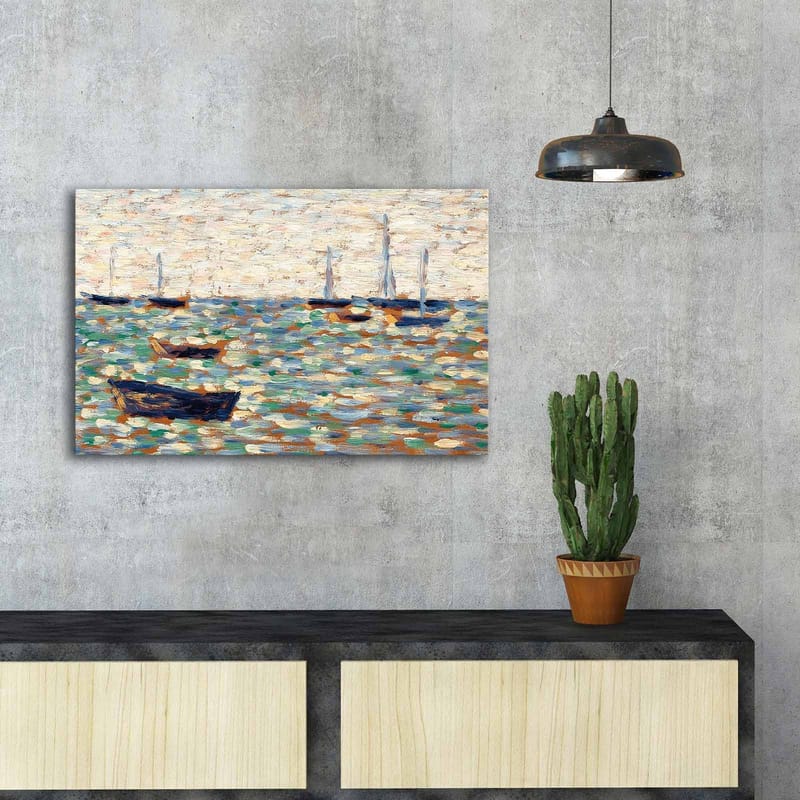 Koristeellinen Canvastaulu 45x70 cm - Monivärinen - Sisustustuotteet - Taulu & taide - Canvas-taulu