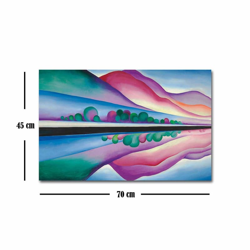 Koristeellinen Canvastaulu 45x70 cm - Monivärinen - Sisustustuotteet - Taulu & taide - Canvas-taulu