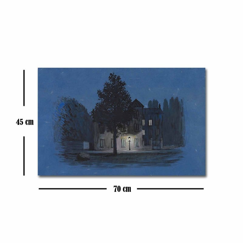 Koristeellinen Canvastaulu 45x70 cm - Monivärinen - Sisustustuotteet - Taulu & taide - Canvas-taulu