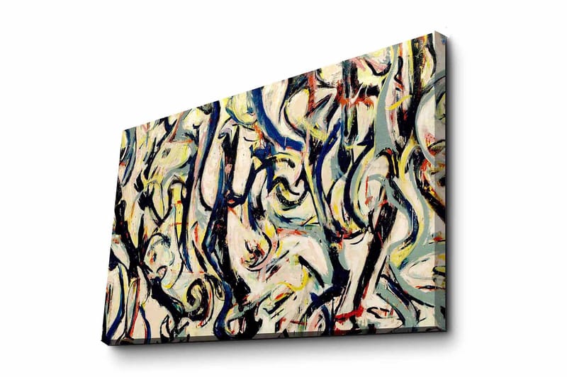 Koristeellinen Canvastaulu 45x70 cm - Monivärinen - Sisustustuotteet - Taulu & taide - Canvas-taulu
