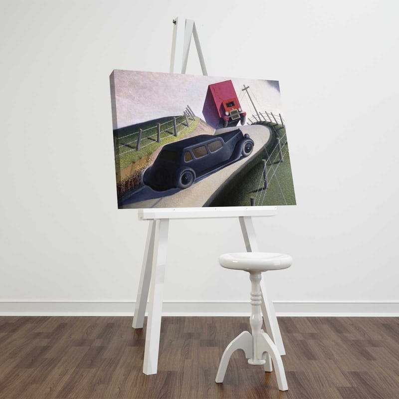 Koristeellinen Canvastaulu 45x70 cm - Monivärinen - Sisustustuotteet - Taulu & taide - Canvas-taulu