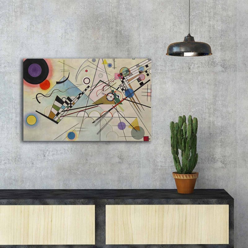 Koristeellinen Canvastaulu 45x70 cm - Monivärinen - Sisustustuotteet - Taulu & taide - Canvas-taulu