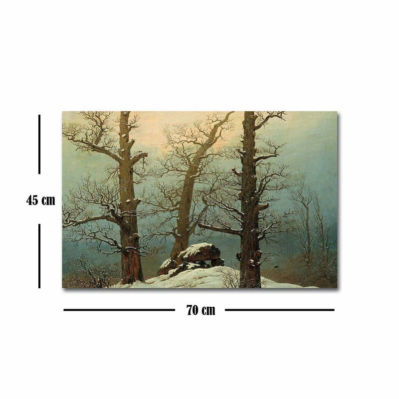 Koristeellinen Canvastaulu 45x70 cm - Monivärinen - Sisustustuotteet - Taulu & taide - Canvas-taulu