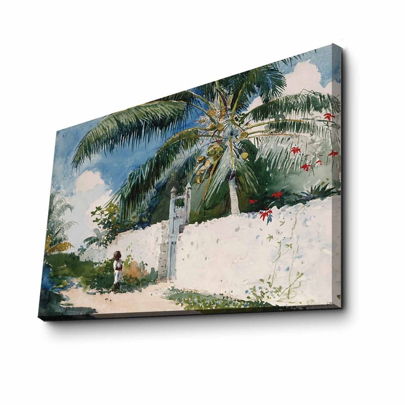 Koristeellinen Canvastaulu 45x70 cm - Monivärinen - Sisustustuotteet - Taulu & taide - Canvas-taulu