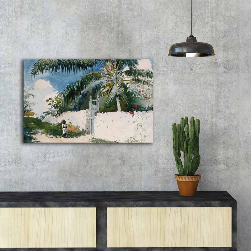 Koristeellinen Canvastaulu 45x70 cm - Monivärinen - Sisustustuotteet - Taulu & taide - Canvas-taulu