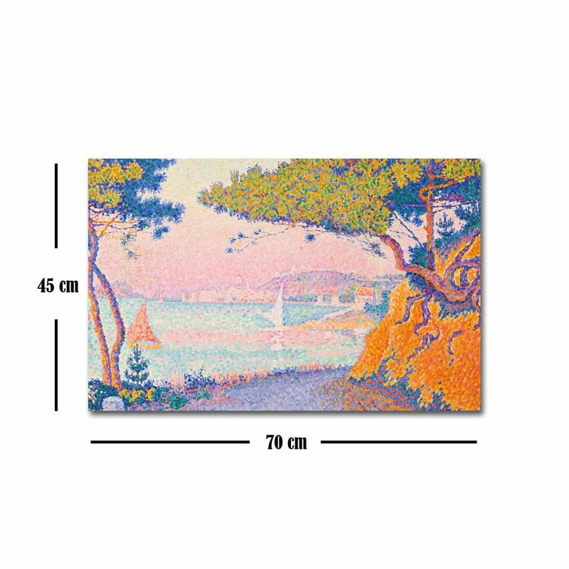 Koristeellinen Canvastaulu 45x70 cm - Monivärinen - Sisustustuotteet - Taulu & taide - Canvas-taulu