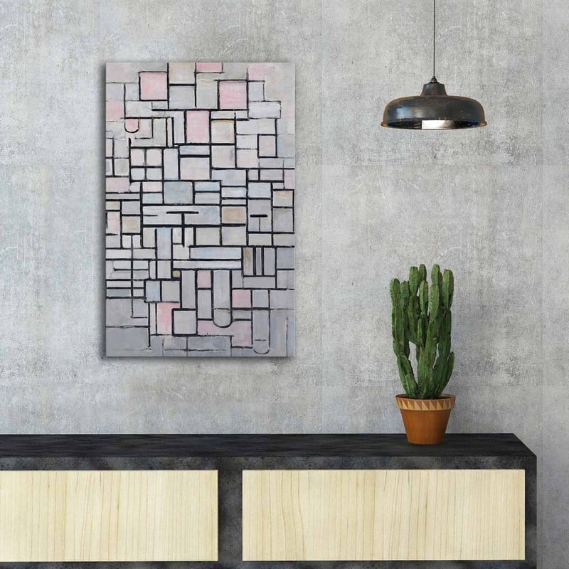 Koristeellinen Canvastaulu 45x70 cm - Monivärinen - Sisustustuotteet - Taulu & taide - Canvas-taulu