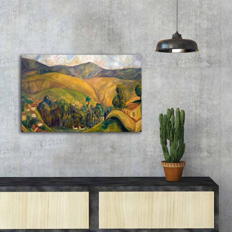 Koristeellinen Canvastaulu 45x70 cm - Monivärinen - Sisustustuotteet - Taulu & taide - Canvas-taulu