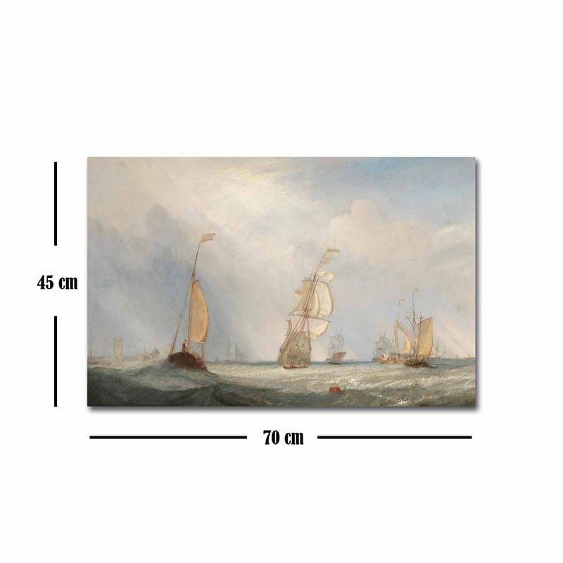 Koristeellinen Canvastaulu 45x70 cm - Monivärinen - Sisustustuotteet - Taulu & taide - Canvas-taulu