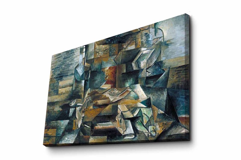 Koristeellinen Canvastaulu 45x70 cm - Monivärinen - Sisustustuotteet - Taulu & taide - Canvas-taulu