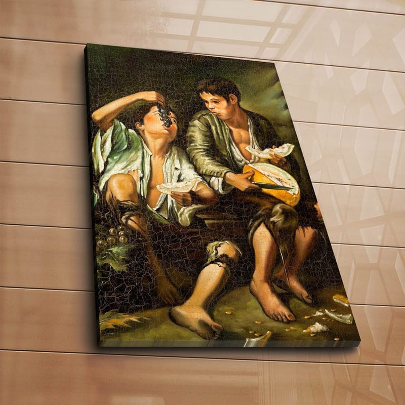 Koristeellinen Canvastaulu 45x70 cm - Monivärinen - Sisustustuotteet - Taulu & taide - Canvas-taulu