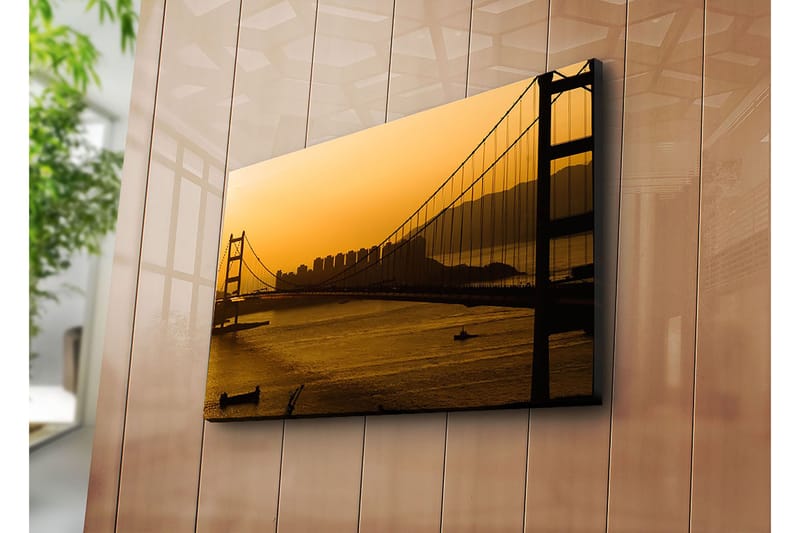 Koristeellinen Canvastaulu 45x70 cm - Monivärinen - Sisustustuotteet - Taulu & taide - Canvas-taulu