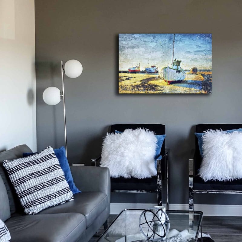 Koristeellinen Canvastaulu 45x70 cm - Monivärinen - Sisustustuotteet - Taulu & taide - Canvas-taulu