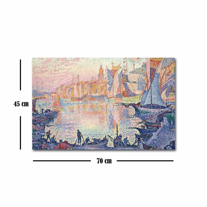 Koristeellinen Canvastaulu 45x70 cm - Monivärinen - Sisustustuotteet - Taulu & taide - Canvas-taulu
