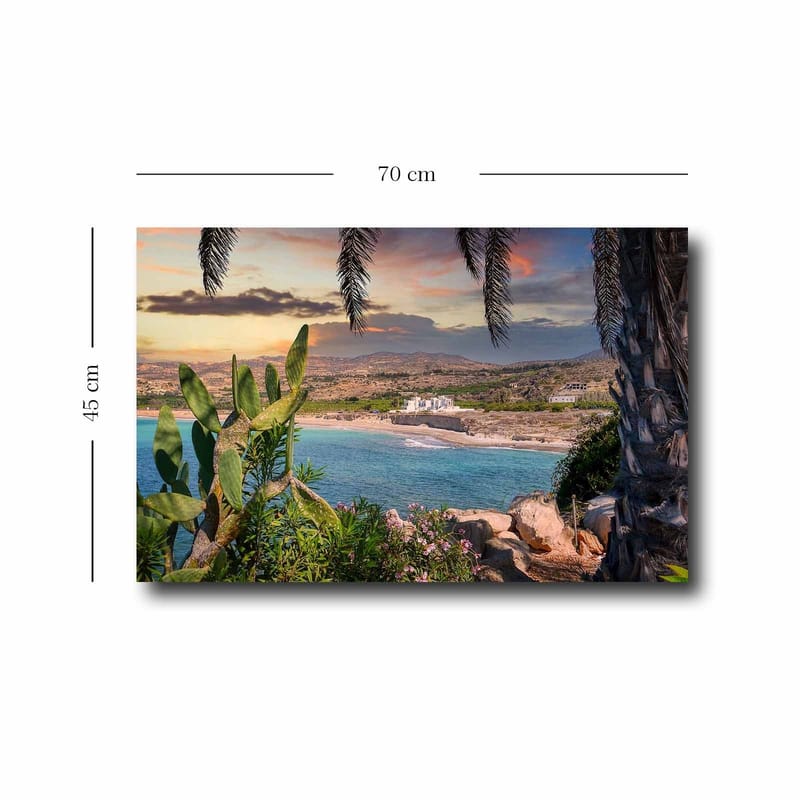 Koristeellinen Canvastaulu 45x70 cm - Monivärinen - Sisustustuotteet - Taulu & taide - Canvas-taulu