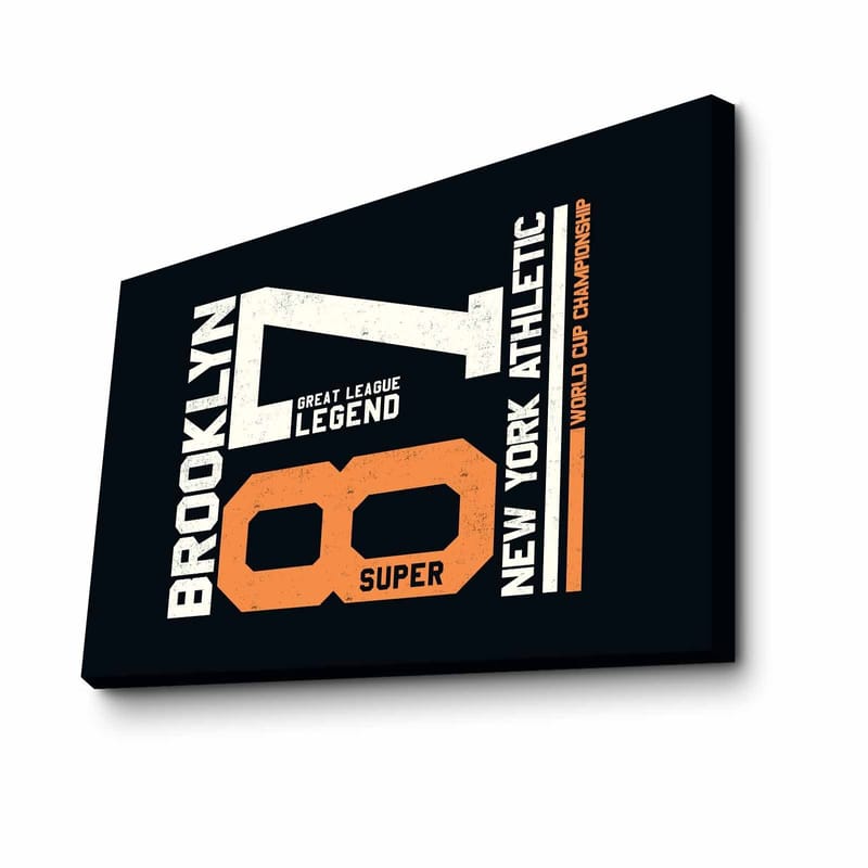 Koristeellinen Canvastaulu 45x70 cm, Monivärinen