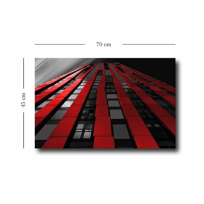 Koristeellinen Canvastaulu 45x70 cm - Monivärinen - Sisustustuotteet - Taulu & taide - Canvas-taulu