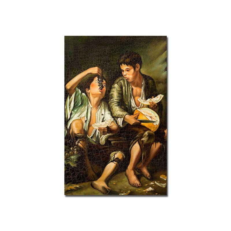 Koristeellinen Canvastaulu 45x70 cm - Monivärinen - Sisustustuotteet - Taulu & taide - Canvas-taulu