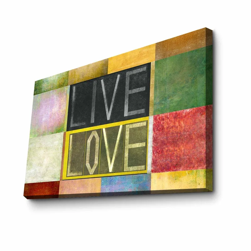 Koristeellinen Canvastaulu 45x70 cm, Monivärinen