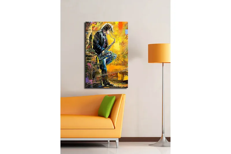 Koristeellinen Canvastaulu 45x70 cm - Monivärinen - Sisustustuotteet - Taulu & taide - Canvas-taulu