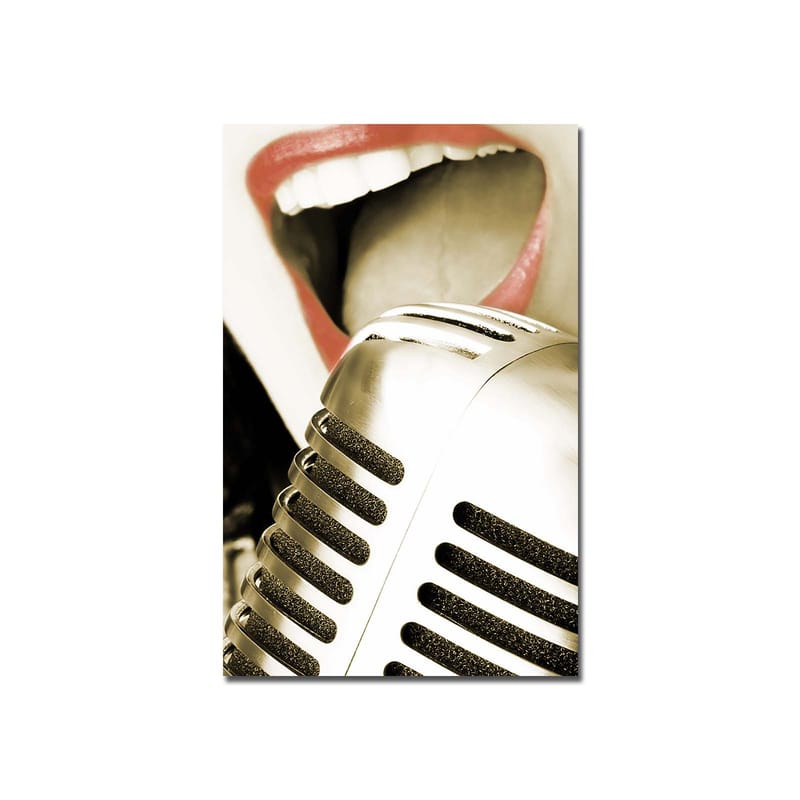 Koristeellinen Canvastaulu 45x70 cm - Monivärinen - Sisustustuotteet - Taulu & taide - Canvas-taulu