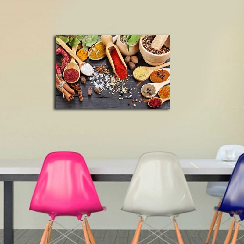 Koristeellinen Canvastaulu 45x70 cm - Monivärinen - Sisustustuotteet - Taulu & taide - Canvas-taulu