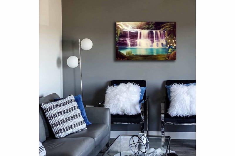 Koristeellinen Canvastaulu 45x70 cm - Monivärinen - Sisustustuotteet - Taulu & taide - Canvas-taulu