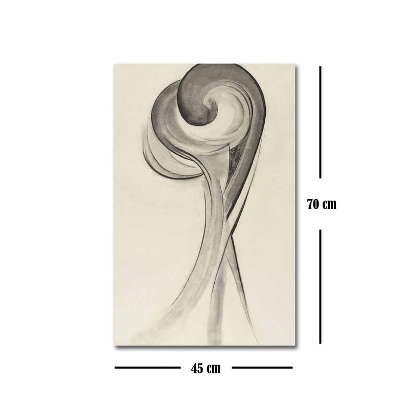 Koristeellinen Canvastaulu 45x70 cm - Monivärinen - Sisustustuotteet - Taulu & taide - Canvas-taulu