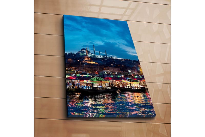 Koristeellinen Canvastaulu 45x70 cm - Monivärinen - Sisustustuotteet - Taulu & taide - Canvas-taulu