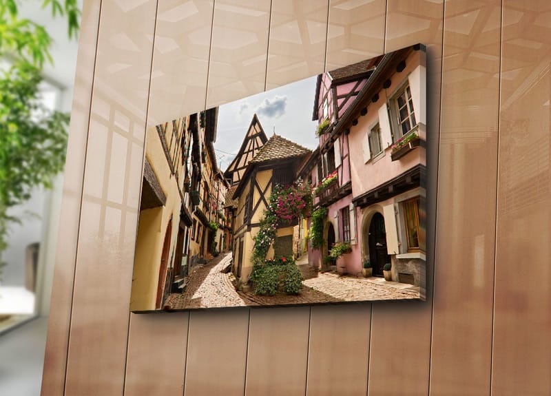 Koristeellinen Canvastaulu 45x70 cm - Monivärinen - Sisustustuotteet - Taulu & taide - Canvas-taulu