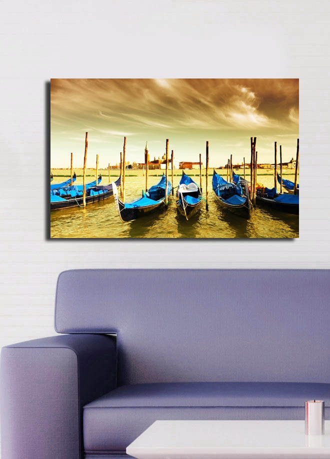 Koristeellinen Canvastaulu 45x70 cm - Monivärinen - Sisustustuotteet - Taulu & taide - Canvas-taulu