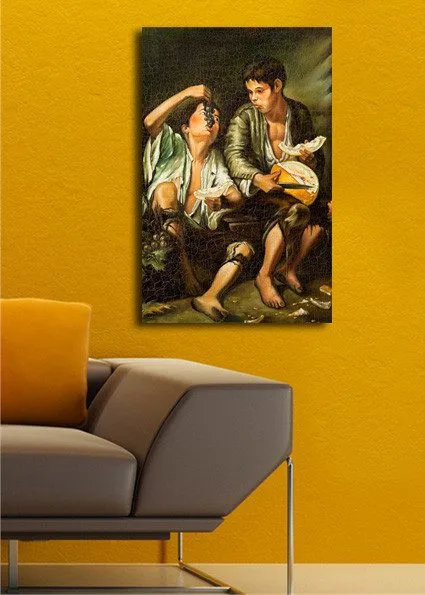 Koristeellinen Canvastaulu 45x70 cm - Monivärinen - Sisustustuotteet - Taulu & taide - Canvas-taulu