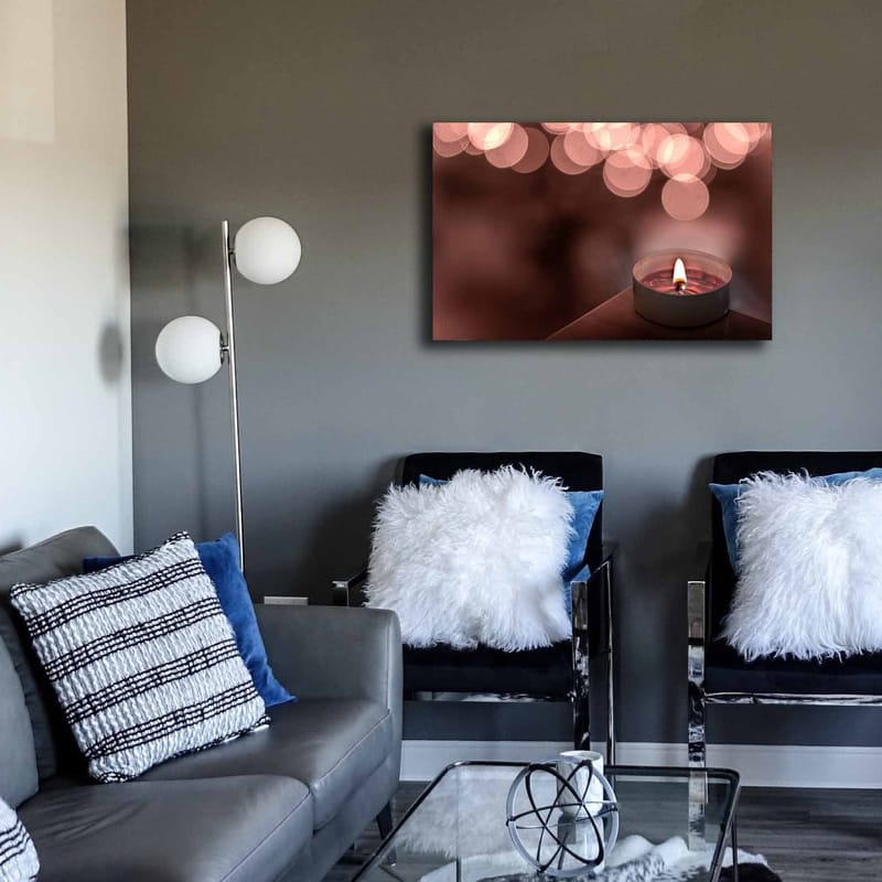 Koristeellinen Canvastaulu 45x70 cm - Monivärinen - Sisustustuotteet - Taulu & taide - Canvas-taulu