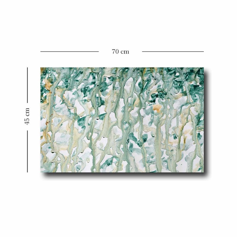 Koristeellinen Canvastaulu 45x70 cm - Monivärinen - Sisustustuotteet - Taulu & taide - Canvas-taulu