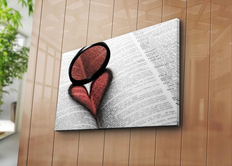 Koristeellinen Canvastaulu 45x70 cm - Monivärinen - Sisustustuotteet - Taulu & taide - Canvas-taulu