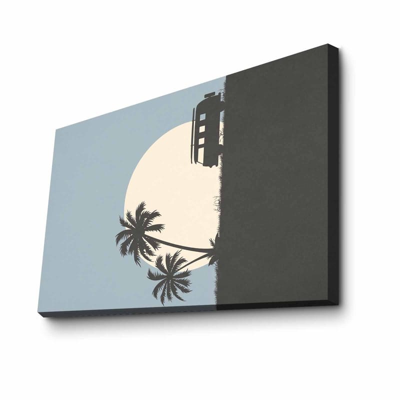 Koristeellinen Canvastaulu 45x70 cm, Monivärinen