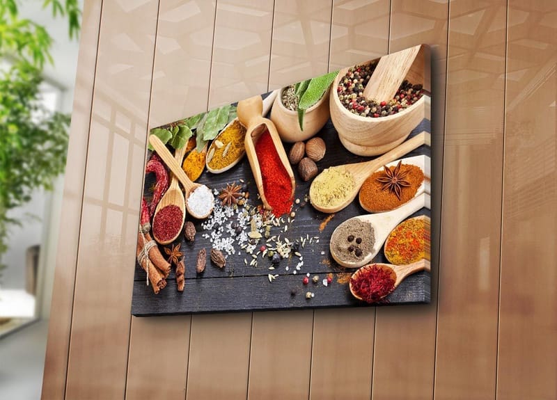 Koristeellinen Canvastaulu 45x70 cm - Monivärinen - Sisustustuotteet - Taulu & taide - Canvas-taulu