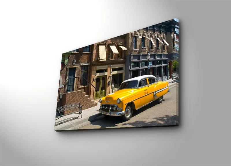 Koristeellinen Canvastaulu 45x70 cm - Monivärinen - Sisustustuotteet - Taulu & taide - Canvas-taulu