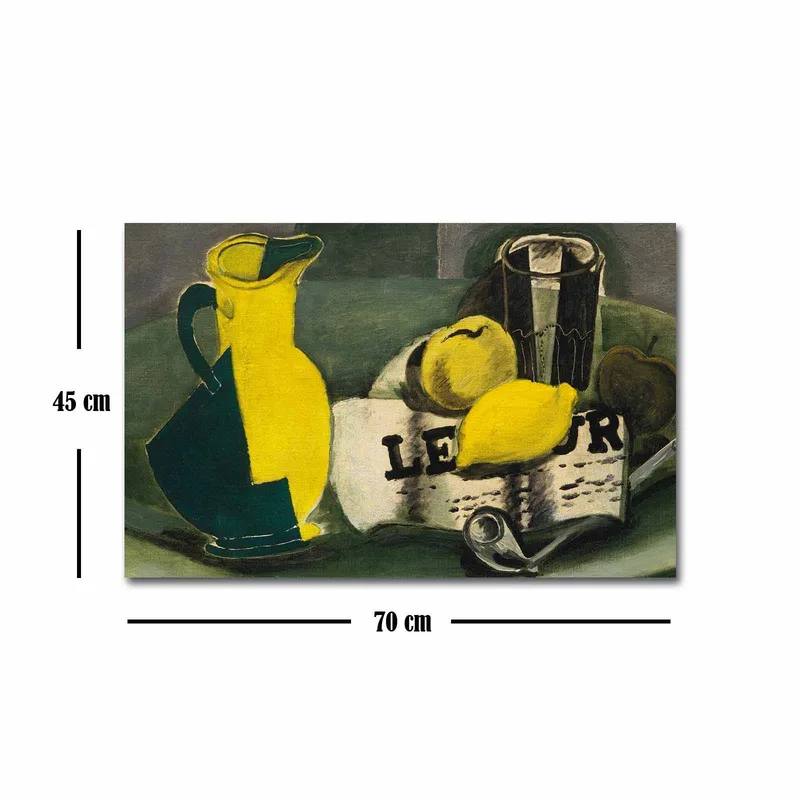 Koristeellinen Canvastaulu 45x70 cm - Monivärinen - Sisustustuotteet - Taulu & taide - Canvas-taulu