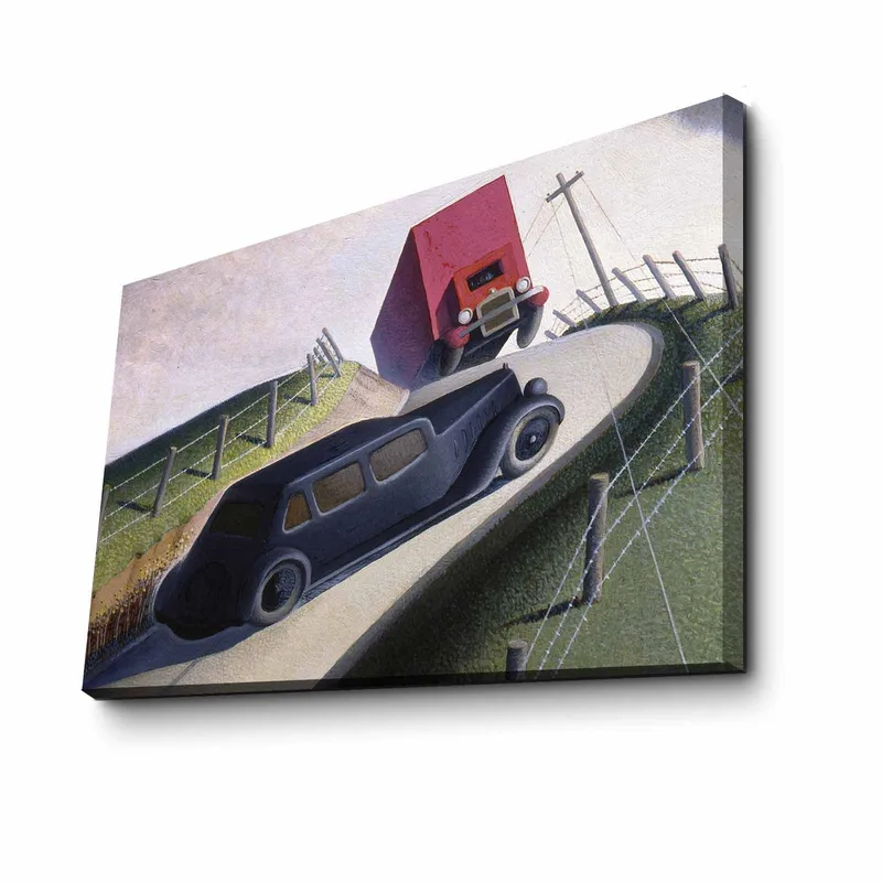 Koristeellinen Canvastaulu 45x70 cm - Monivärinen - Sisustustuotteet - Taulu & taide - Canvas-taulu