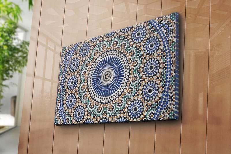 Koristeellinen Canvastaulu 45x70 cm - Monivärinen - Sisustustuotteet - Taulu & taide - Canvas-taulu