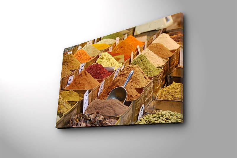 Koristeellinen Canvastaulu 45x70 cm - Monivärinen - Sisustustuotteet - Taulu & taide - Canvas-taulu