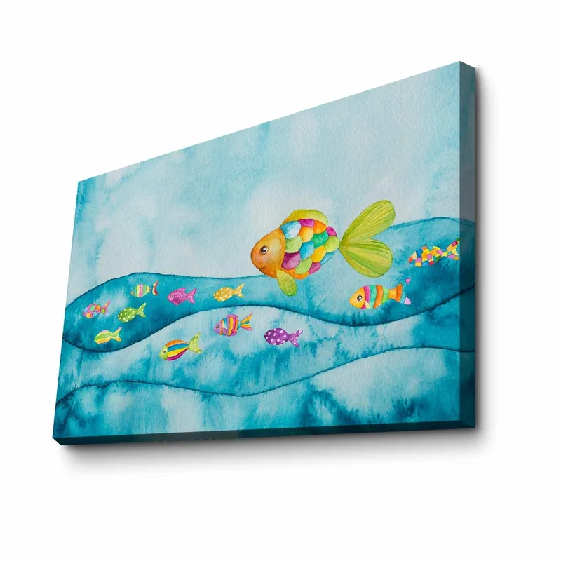 Koristeellinen Canvastaulu 45x70 cm, Monivärinen